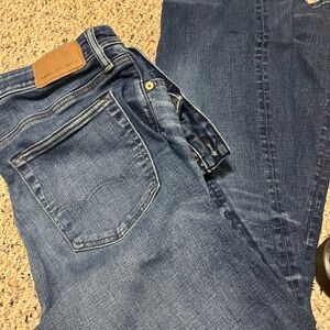 American Eagle Dark Blue Denim Jeans